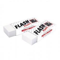 Gomma Flash - in vinile - bianco - Koh.I.Noor - conf. 20 pezzi