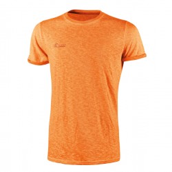 Magliette a maniche corte - taglia XL - fluo arancione - U-Power - conf.3 pezzi