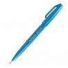 Pennarello Brush Sign Pen - azzurro - Pentel