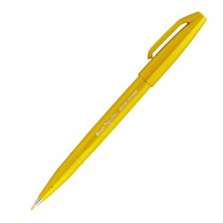 Pennarello Brush Sign Pen - colori assortiti - Pentel - conf. 6 pezzi