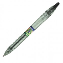 Penna a sfera scatto B2P Ecoball BeGreen - punta 1.0 mm - 10 refill B2P inclusi - nero - Pilot - conf. 10 pezzi