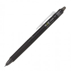Penna sfera a scatto Frixion ball clicker Synergy - punta 0,5 mm - nero - Pilot