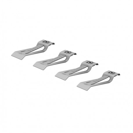 Clip supporto cavi - conf. 4 pezzi