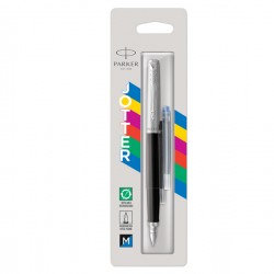 Penna stilografica Jotter Original - punta M - fusto nero - Parker