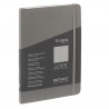 Taccuino Ecoqua Plus - con elastico - rilegatura cucita - A5 - 5 mm - 80 fogli - artracite - Fabriano