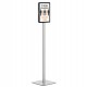 Espositore Info Stand Basic - da pavimento - A4 - Durable