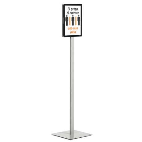 Espositore Info Stand Basic - da pavimento - A4 - Durable