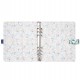 Organiser Botanical - f.to Personal 187 x 153 x 40 mm - con cinturino - menta - Filofax