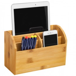 Desk organizer Silva - 100% bambù naturale - Cep