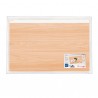 Sottomano Silva - 58,5 x 38,5 cm - trasparente/stampa legno - Cep