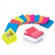 Dispenser Pro Post-it Super Sticky Z Notes - PRO-W-12SSCOL-R330 - 76 x 76 mm - colori assortiti - Post-it - 12 ricariche di fogl