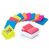 Dispenser Pro Post-it Super Sticky Z Notes - PRO-W-12SSCOL-R330 - 76 x 76 mm - colori assortiti - Post-it - 12 ricariche di fogl