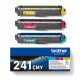 Brother - Bundle di 3 Toner - C/M/Y - TN241CMY - 1.400 pag