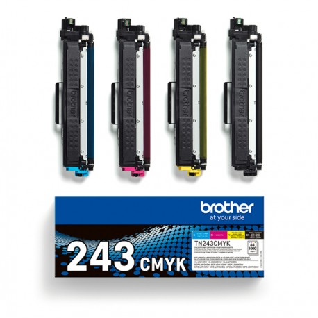 Brother - Multipack Toner - C/M/Y/K - TN243CMYK - 1.000 pag cad.