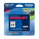 Brother - Nastro - Nero/Rosso - TZE421 - 9mm x 8mt