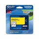 Brother - Nastro - Nero/Giallo - TZE661 - 36mm x 8mt