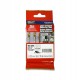 Brother - Nastro con adesivo resistente - Nero/Bianco - TZES211 - 6mm x 8mt