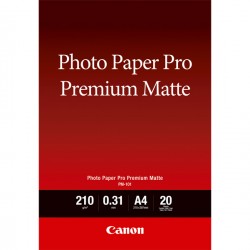 Canon - Carta fotografica Premium Matte PM-101 - A4 - 20 Fogli - 8657B005