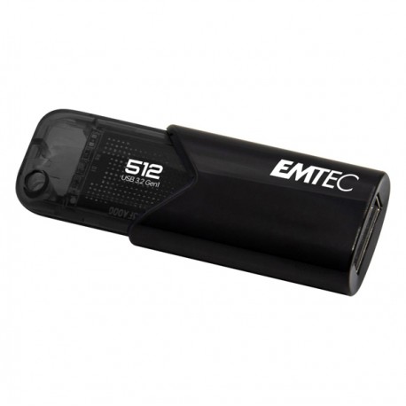 Emtec - Memoria USB B110 USB 3.2 Click&Easy - nero - ECMMD512GB113 - 512 GB