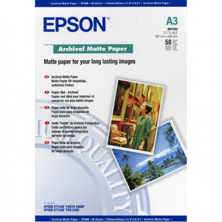 Epson - Carta "matte" da archivio fotografico - C13S041344