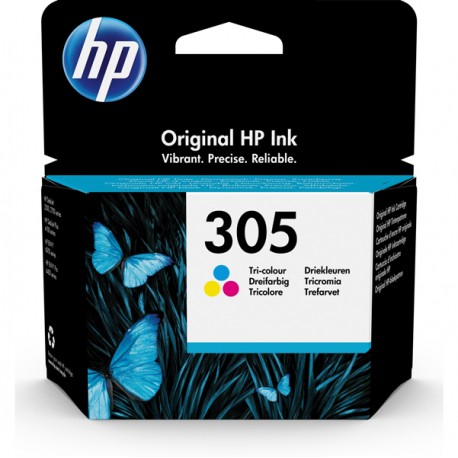 Hp - Cartuccia Ink originale - 305 - C/M/Y - 3YM60AE - 100 pag