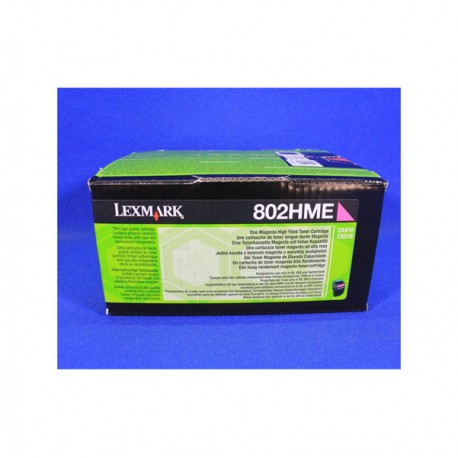 Lexmark - Toner - Magenta - 80C2HME - 3.000 pag