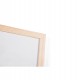 Lavagna bianca magnetica - 45 x 60 cm - cornice legno - bianco - Starline