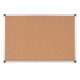 Lavagna - 45 x 60 cm - superficie in sughero - cornice in alluminio - Starline