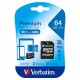Verbatim - Micro SDXC Classe 10 fino a 45mb/sec - 44084 - 64GB