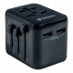 Verbatim - Adattatore viaggio UTA-02 con 2 x USB-A