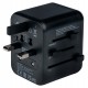 Verbatim - Adattatore viaggio UTA-02 con 2 x USB-A