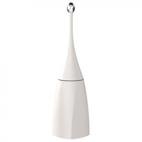 Portascopino da terra EColored - 12 x 12 x 48,5 cm - adamello white - Mar Plast