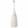 Portascopino da terra EColored - 12 x 12 x 48,5 cm - adamello white - Mar Plast