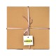 Cartellino stampabile - in cartoncino - con bordi lisci - laser - 50 x 50 mm - 15 cart/fg - 10 fogli - bianco - Avery