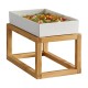 Set 2 supporti - per vassoio Venezia - bamboo - colore naturale - Leone