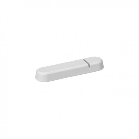 Poggiaposate - 8 x 2 x 1 cm - melamina - bianco - Leone - conf. 6 pezzi