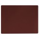 Sottopiatto rettangolare Talk - 41 x 31 cm - bordeaux - Stilcasa