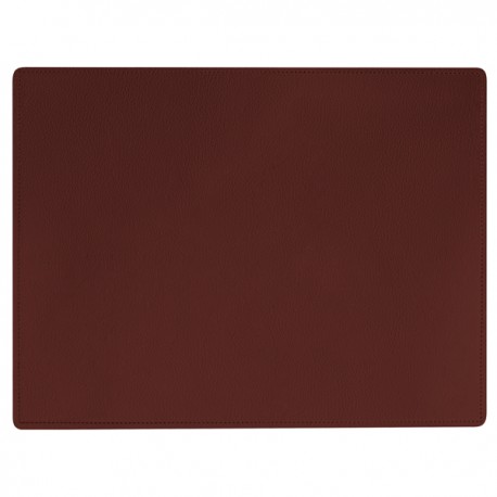 Sottopiatto rettangolare Talk - 41 x 31 cm - bordeaux - Stilcasa