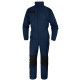 Tuta da lavoro M1CO2 - taglia XL - twill/poliestere/cotone - blu/arancio - Deltaplus
