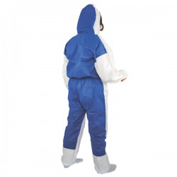 Tuta monouso Shield Dual - taglia XXL - laminato - bianco - Worker