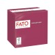 Tovagliolo - carta - 24 x 24 cm - 2 veli - bordeaux - Fato - conf. 100 pezzi