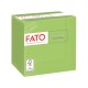 Tovagliolo - carta - 24 x 24 cm - 2 veli - verde mela - Fato - conf. 100 pezzi