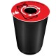 Coperchio raccolta metallo - per cestino 133R - diametro 38 cm - PVC - rosso - Cep