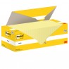 Blocco foglietti Post-it Notes - 655-CY-VP24 - 76 x 127 mm - giallo Canary - 100 fogli - Post-it - conf. 24 blocchi