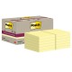 Blocco foglietti Post-it SuperSticky Green - 622R-SSCY - 47,6 x 47,6 mm - carta riciclata - giallo Canary - 70 fogli - Post-it -