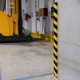 Profilo paracolpi S20 - per superfici - giallo/nero - Durable