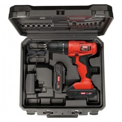 Trapano avvitatore M-TAP1 18 K1 - con percussione - in valigetta - a batteria al litio - 18 V - Valex