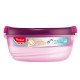 Lunch Bowl Origins - 3 scompartimenti - 19,5 x 18,5 x 9,2 cm - 1,4 L - rosa - Maped