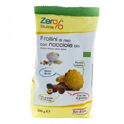 Frollini - con nocciole - 200 gr - Zer%glutine