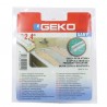 Sigillante adesivo SANY - per doccia e lavabi - 4 cm x 2,4 m - PE - bianco - Geko